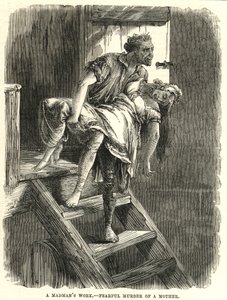 Äidin pelokas murha (kaiverrus) tekijältä English School