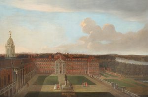 Kuva tuomioistuin, n. 1720 tekijältä English School