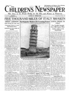 Five Thousand Miles of Italy Shaken, The Children