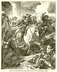 Monmouthin lento Sedgemoorin taistelun jälkeen, 1685