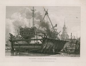 Kelluva telakka Rotherhithessa tekijältä English School