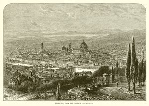 Firenze San Miniaton terassilta tekijältä English School