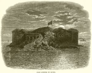 Fort Sumter raunioina