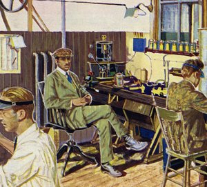 Fred Royce perusti tehtaan valmistamaan sähkölaitteita tekijältä English School