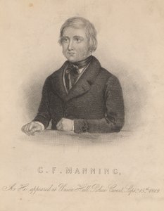 Frederick George Manning, joka vaimonsa Marie Manningin kanssa murhasi Patrick O
