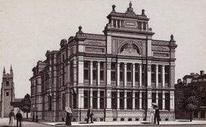 Ilmainen kirjasto, Cardiff (litho) tekijältä English School