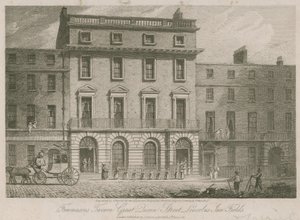 Freemasons Tavern, Great Duncan Street, Lincolns Inn Fields, Lontoo tekijältä English School