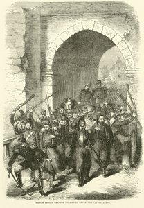 Ranskan joukot lähtivät Strasburgista antautumisen jälkeen, syyskuussa 1870 tekijältä English School