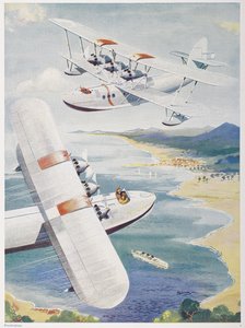 "Modern Boys Book of Aircraft" vuodelta 1931 tekijältä English School