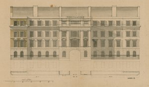 Furnivals Innin etukorkeus, Holborn, Lontoo tekijältä English School