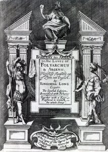 John Barclayn Argenis-etukappale, toinen englanninkielinen painos, 1636 tekijältä English School