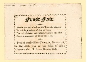Frost-messut 1814 tekijältä English School