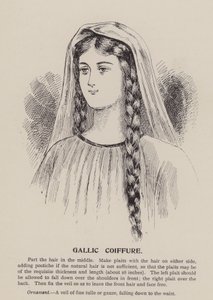 Gallialainen kampaus (kaiverrus) tekijältä English School