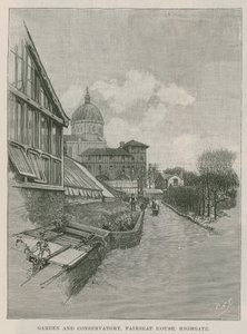 Puutarha ja viherhuone, Fairseat House, Highgate tekijältä English School