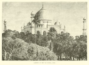 Taj Mahalin puutarhat, Agra tekijältä English School