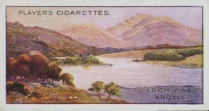 Britannian maisemien jalokivet: Loch Awe, Argyll (värilitro) tekijältä English School