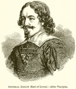 Kenraali Leslie (Earl of Leven) tekijältä English School
