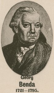 Georg Benda (syväpaino) tekijältä English School