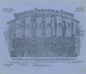 George Parker & Sons -kauppa tekijältä English School