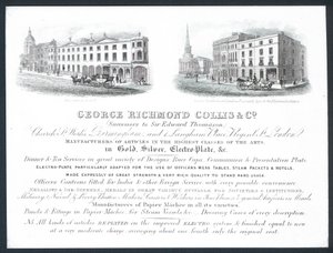 George Richmond Collis & Co, kauppakortti tekijältä English School