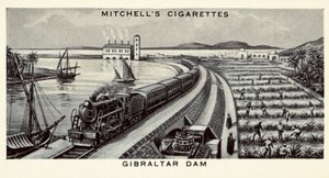 Gibraltarin pato (litho) tekijältä English School