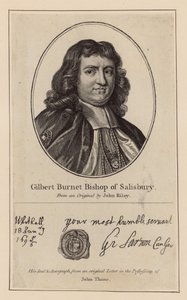 Gilbert Burnet, Salisburyn piispa tekijältä English School
