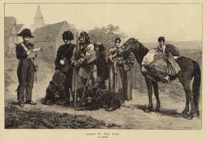 Messuille menossa