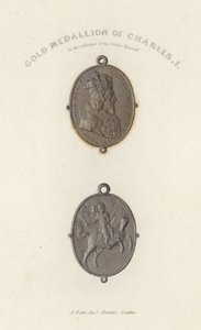 Kaarle I:n kultainen medaljonki tekijältä English School