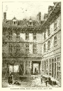 Goldsmiths House, Green Arbor Court, noin 1800 tekijältä English School