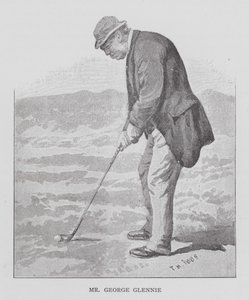 Golf: herra George Glennie (litografia) tekijältä English School