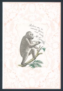 Gorilla ystävänpäiväkortti tekijältä English School