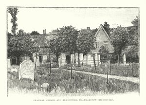 Grammar Schools and Almshouses, Walthamstow Churchyard (kaiverrus) (kaiverrus) tekijältä English School