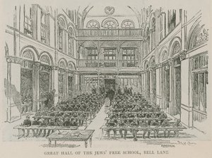 Great Hall of the Jews Free School, Bell Lane, Lontoo tekijältä English School