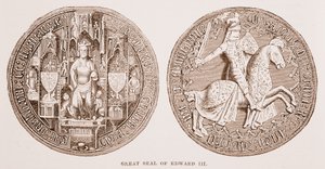 Edward III:n suuri sinetti tekijältä English School