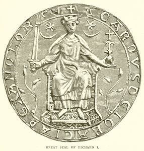 Richard I:n suuri sinetti tekijältä English School