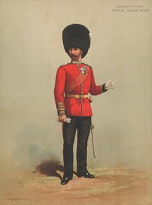 Grenadierivartijat, upseeri, tarkistusmääräys tekijältä English School