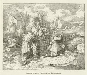 Gustaf Adolf laskeutuu Pommeriin tekijältä English School