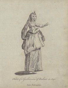 Brabantin herrasnaisen tapa vuonna 1640 tekijältä English School