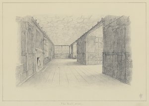 Haddon Hall, Ballroom (litho) tekijältä English School