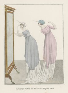Hampurin muodin ja eleganssin lehti, 1802 tekijältä English School