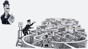 Hampton Court Maze tekijältä English School