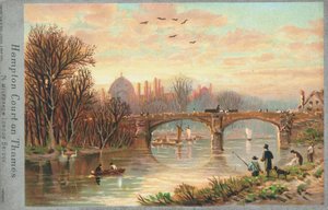 Hampton Court Thames-joella tekijältä English School