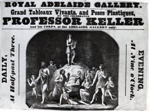 Käsikirjamainos "Professor Keller