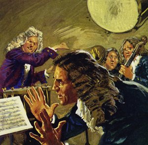 Händel heitti kerran kattilarummulla orkesterinjohtajaa tekijältä English School