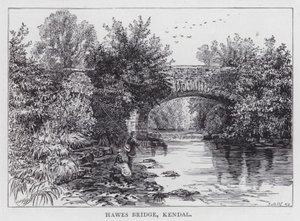Hawes Bridge, Kendal (kaiverrus) tekijältä English School