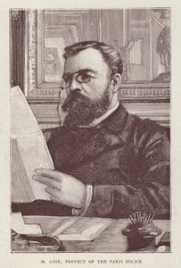 Henri Loze, ranskalainen poliitikko ja Pariisin poliisiprefekti (litho) tekijältä English School