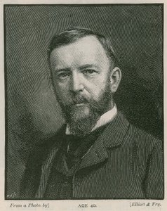 Henry Arthur Jones, näytelmäkirjailija, 40-vuotias tekijältä English School