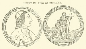 Henrik IX, Englannin kuningas (kaiverrus) tekijältä English School