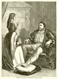 Henry VIII ja Catharine Parr, 1546 tekijältä English School