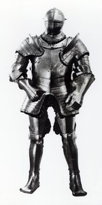 Henry VIII:n kenttä- ja kallistuspanssari, 1540 (metalli) tekijältä English School